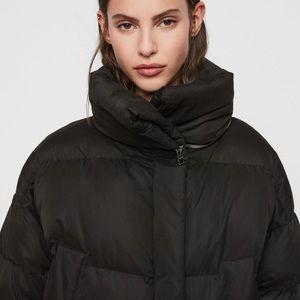 All Saints Jackets \u0026 Coats | All Saints Piper Puffer Jacket | Color: Black | Size: L | Aldynt's Closet